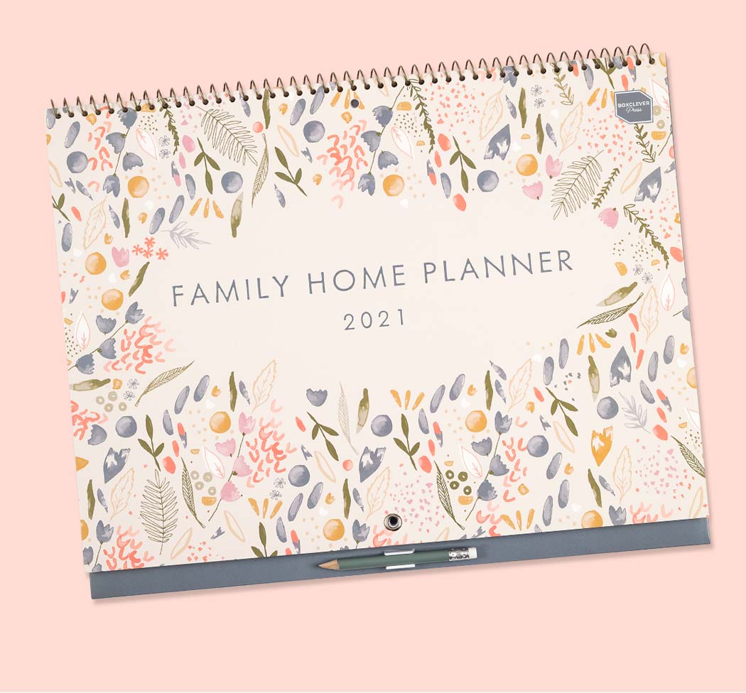 Boxclever Press Family Weekly Planner