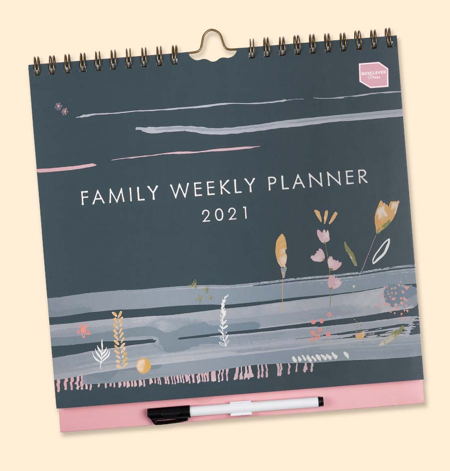 Boxclever Press Family Weekly Planner