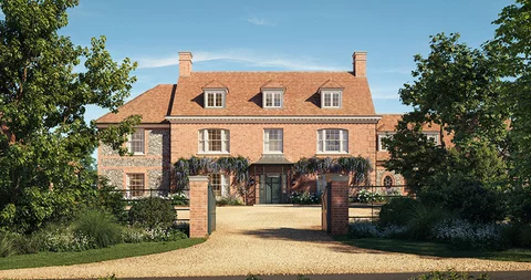 Candover Manor CGI views