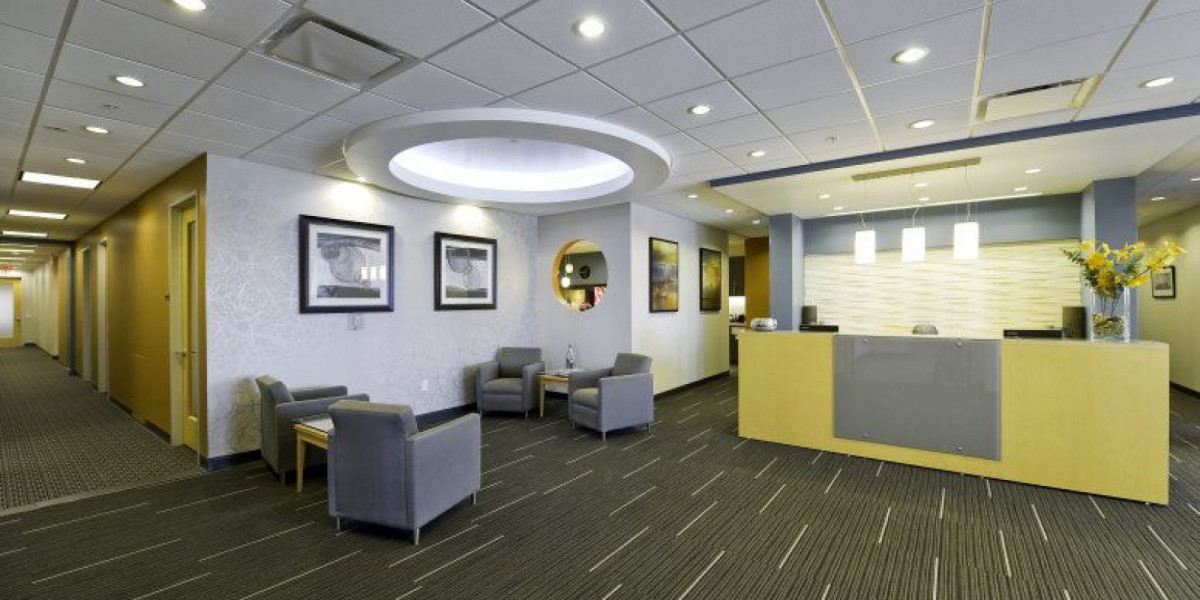 Modern office space near Hampton, Virginia