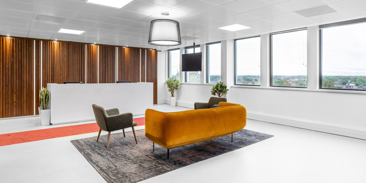 Lounge and breakout area with sofa