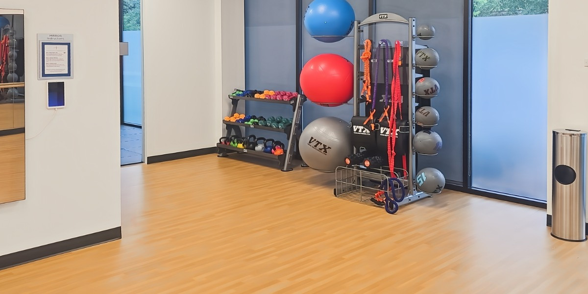 Fitness room at Lincoln Center, Portland