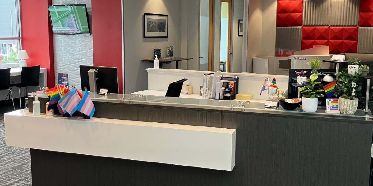 Reception at Regus 1455 NW Leary Way, Ballard