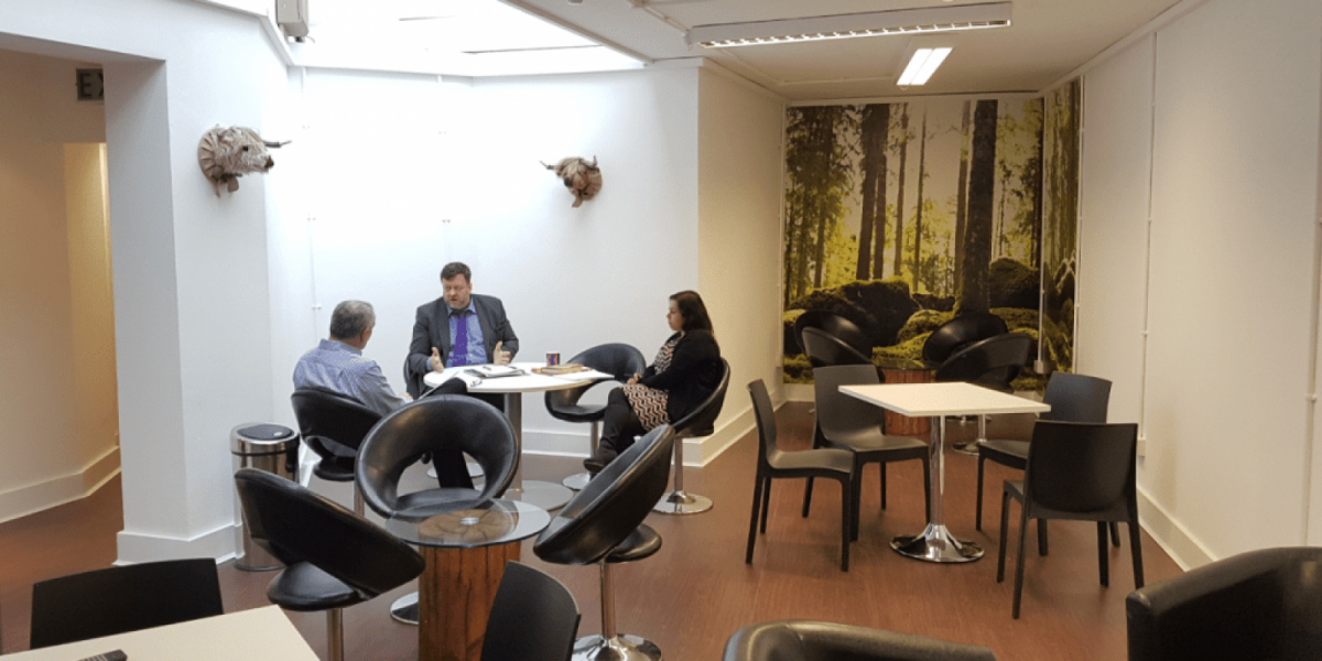 Serviced office in central London