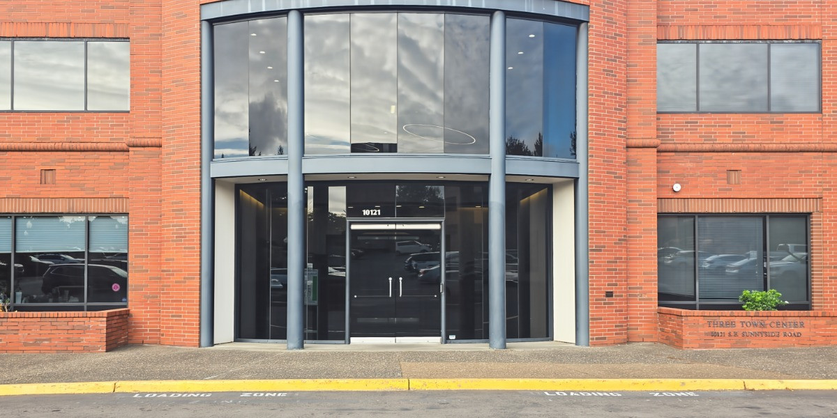 Three Town Center office building, 10121 SE Sunnyside Road, Clackamas