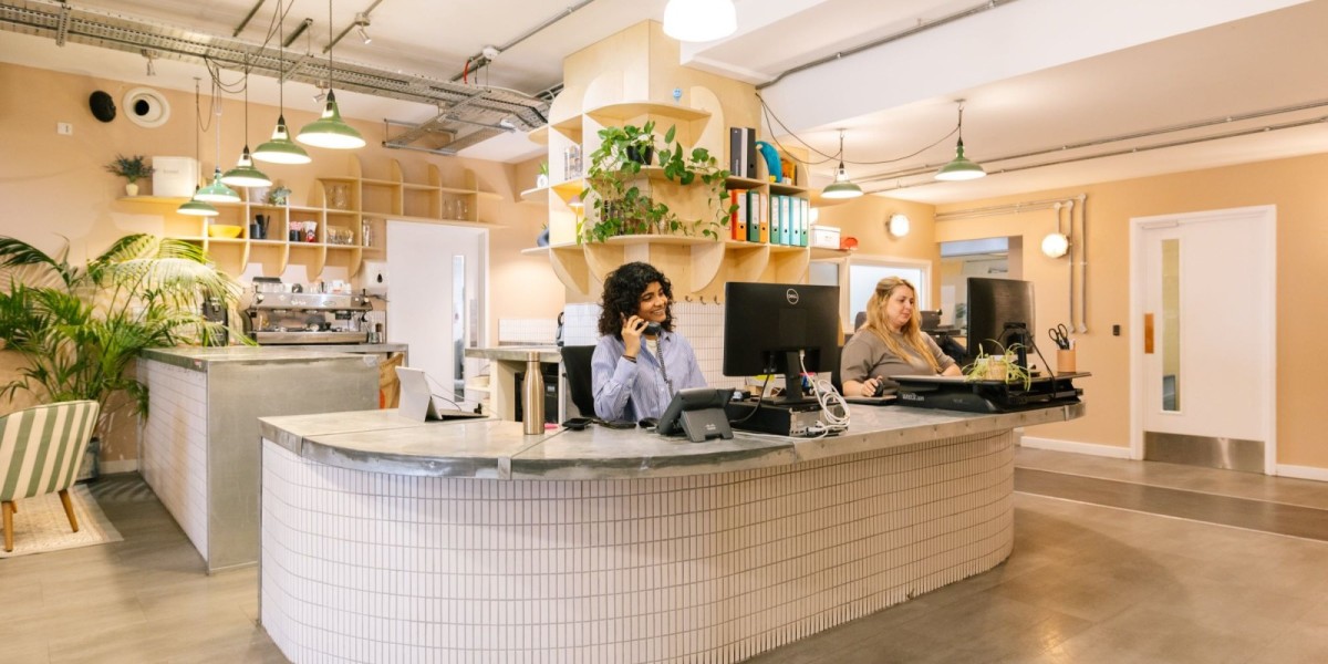 Manned reception near Shoreditch