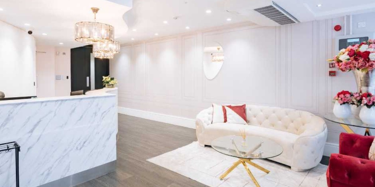 Reception area at Meridien House, London