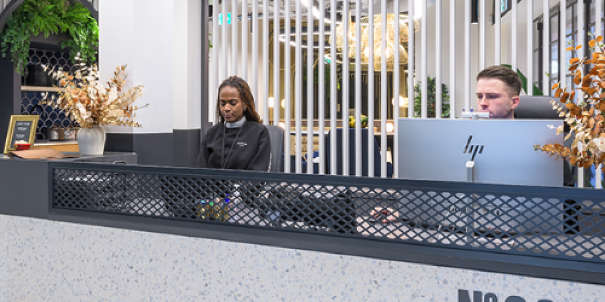 Manned reception at The Boutique Workplace Company - 222 Bishopsgate