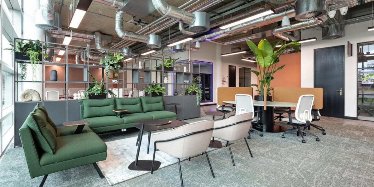 Entrance to Link Spaces is via this stunning lobby