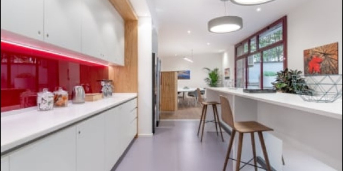 Office space with snack bar