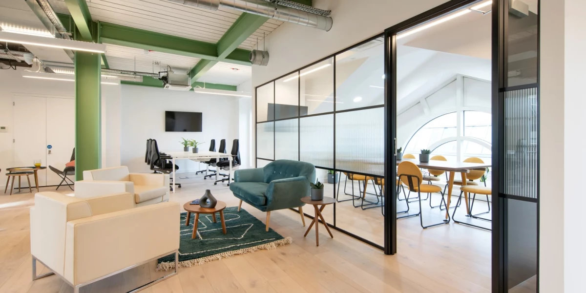Lounge area at St John's Lane