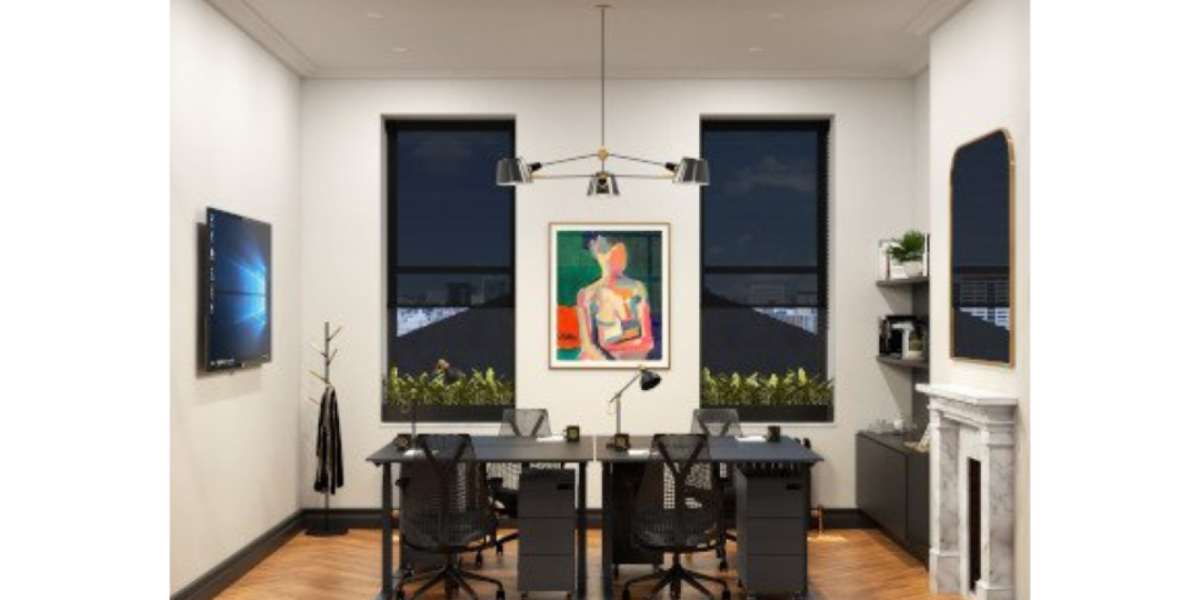 Meeting room at The Lofts at Pleasant House
