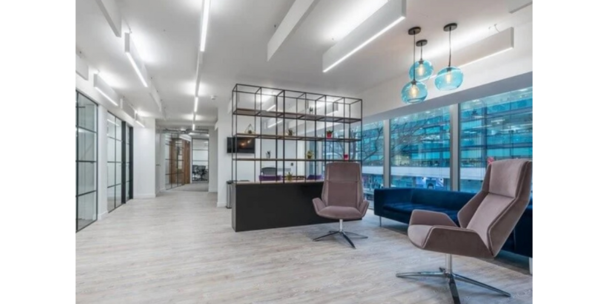Lounge area at Bespoke Office