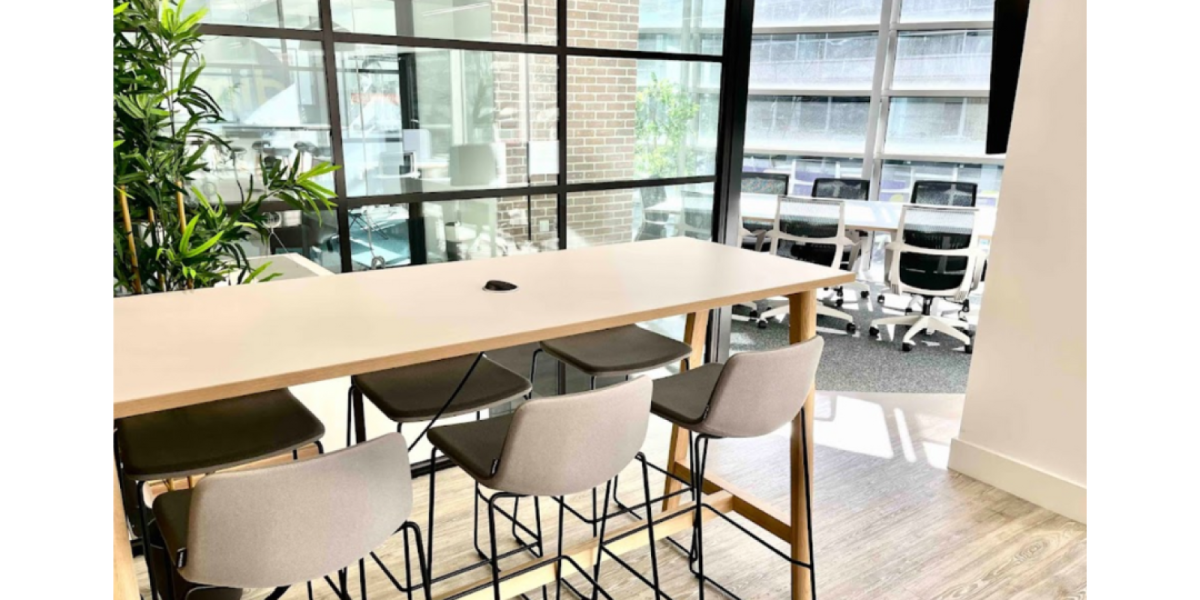 Desks at Bespoke Office