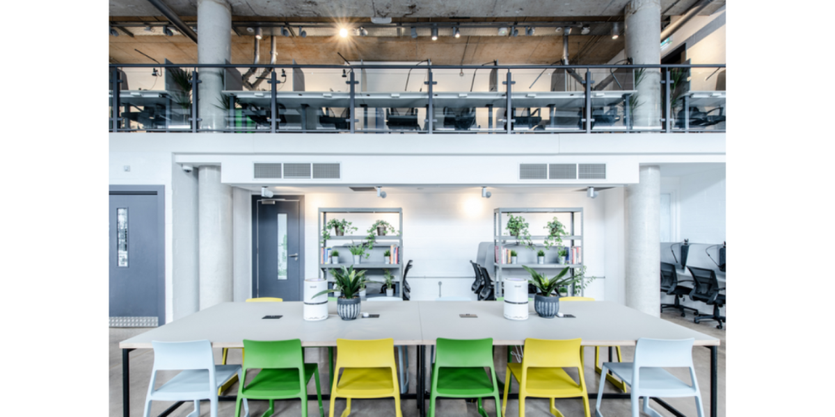 Lounge area at Building 65