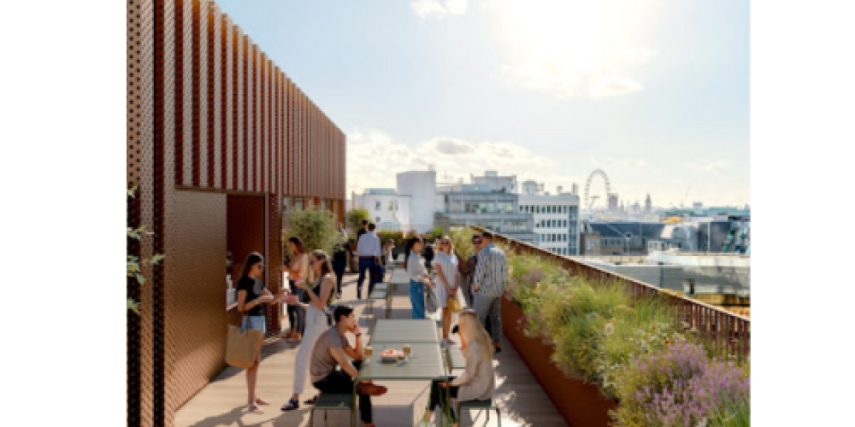 Roof terrace at New Street Square
