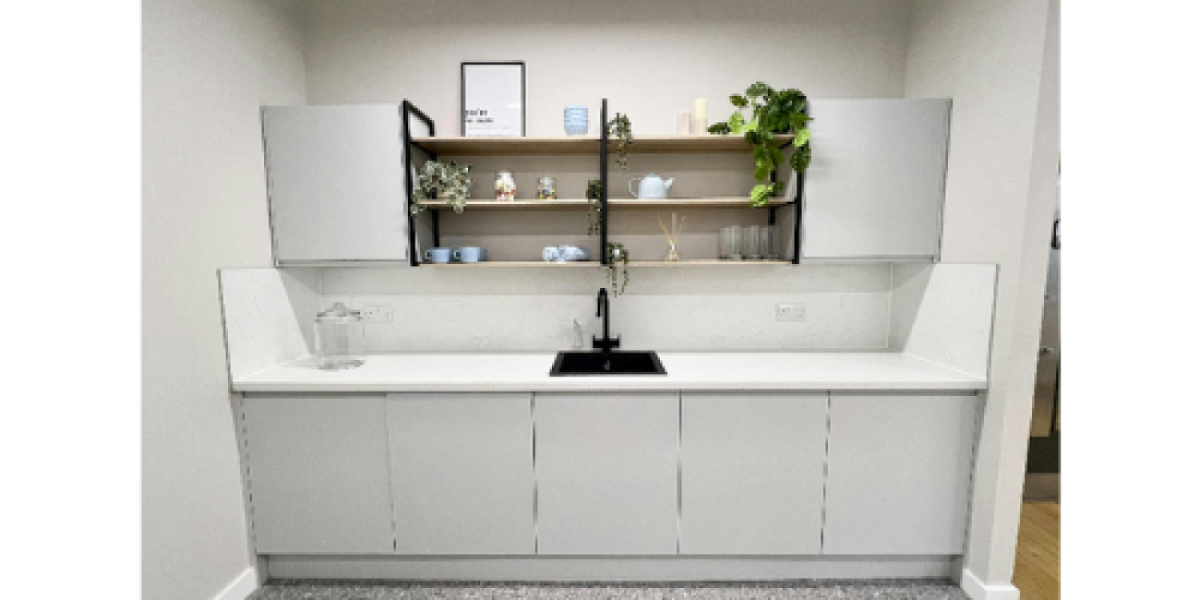 Kitchen space at 53 Frith St