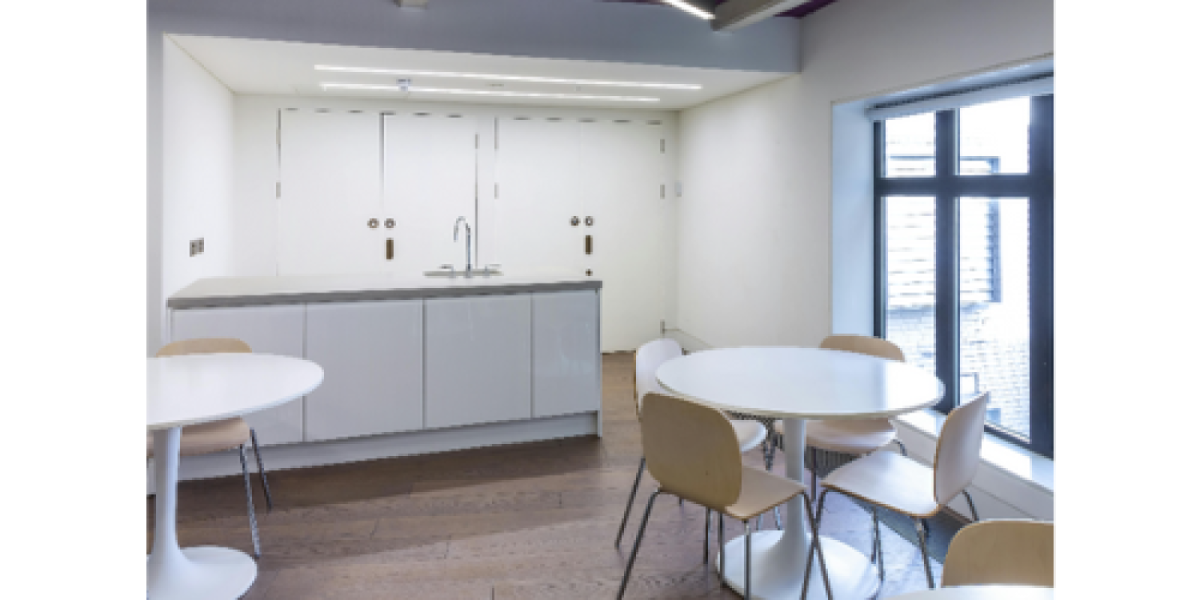 Kitchen space at 58 Wardour St