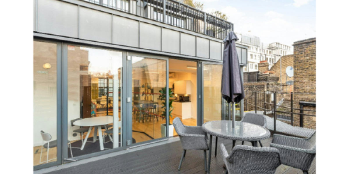 Roof terrace at Kingly St