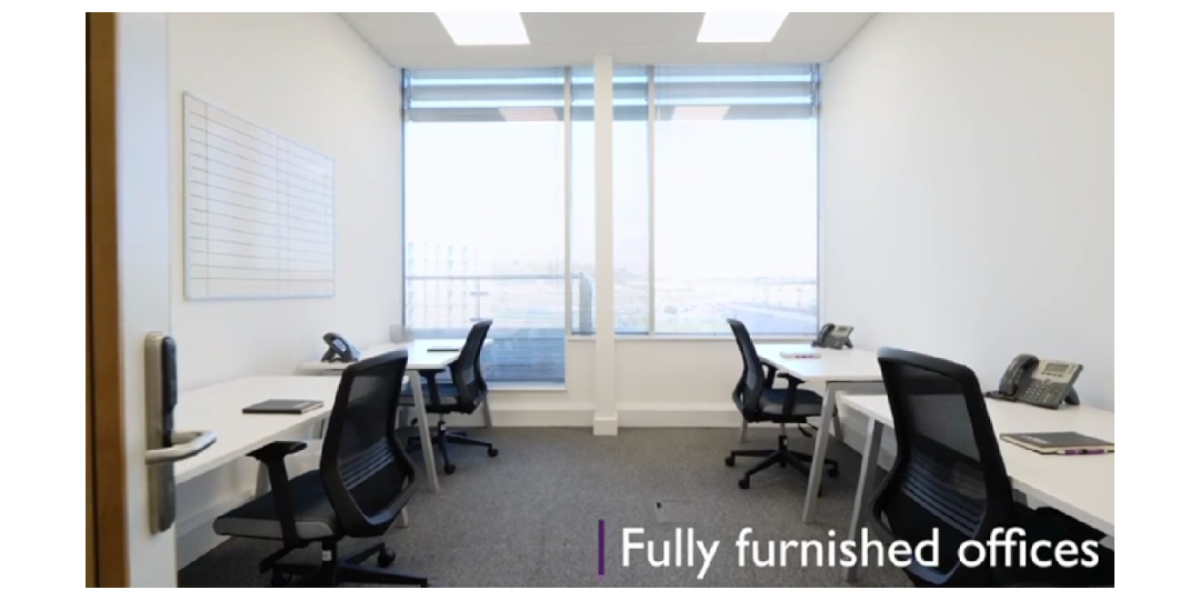 Fully furnished office at Cubix Penthouse
