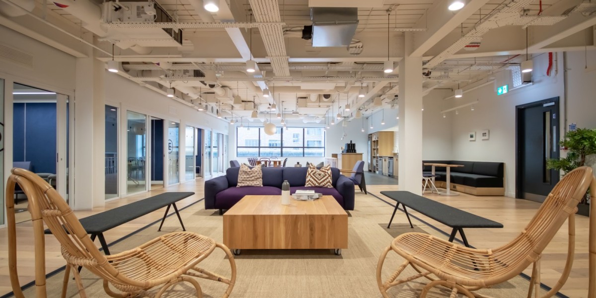 Working space at Shoreditch Exchange