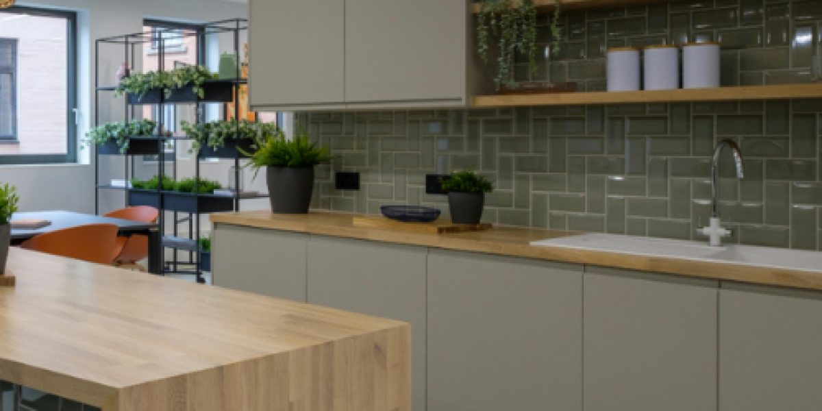 Kitchen space at Eagle House