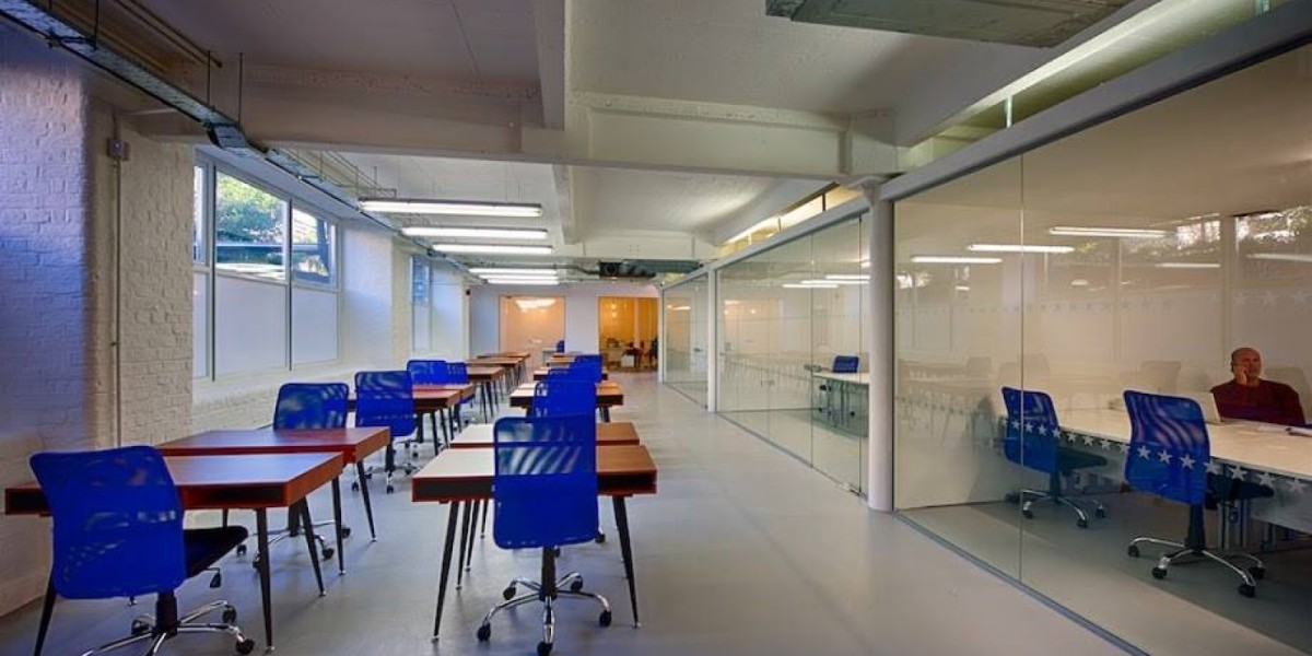 Working space at Creative Hub