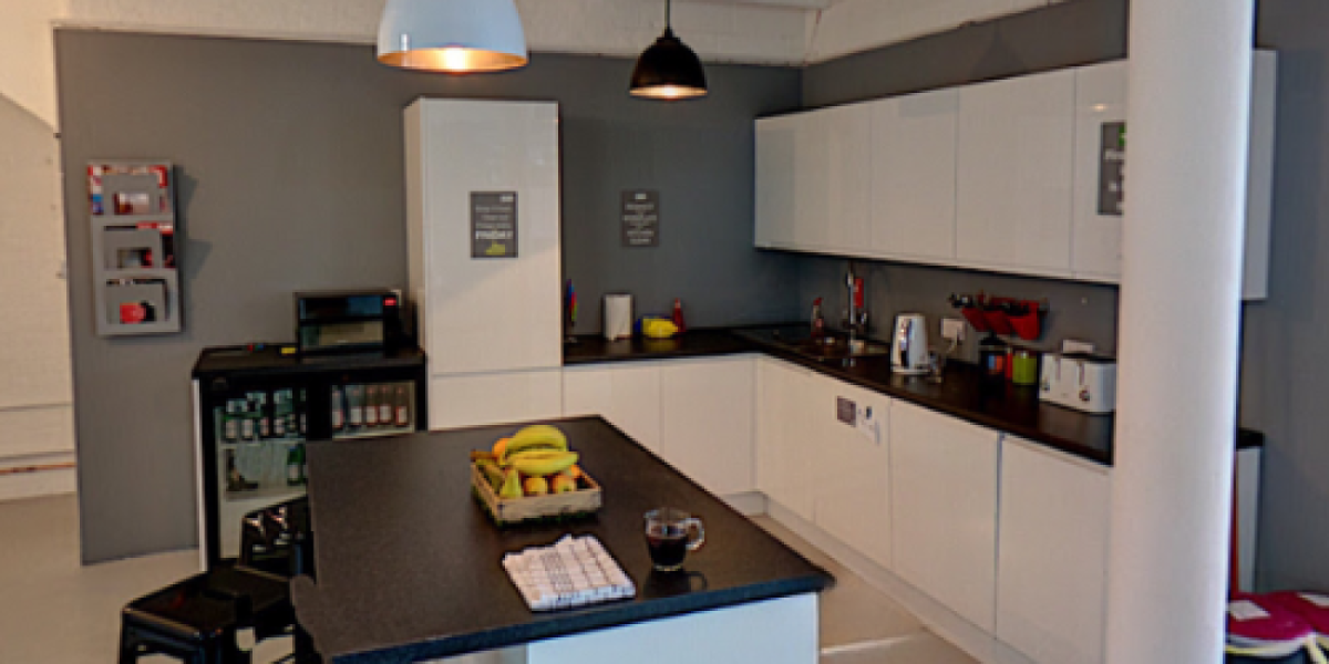 Kitchen area at Creative Hub