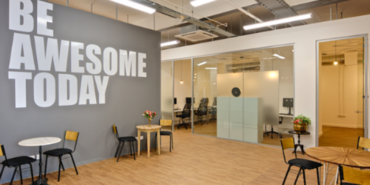 Waiting area at The Creative and Digital Hub