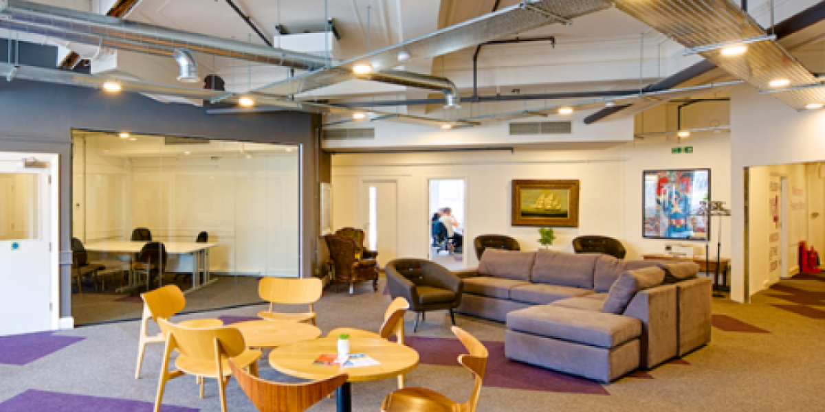 Common area at The Palace Workspace