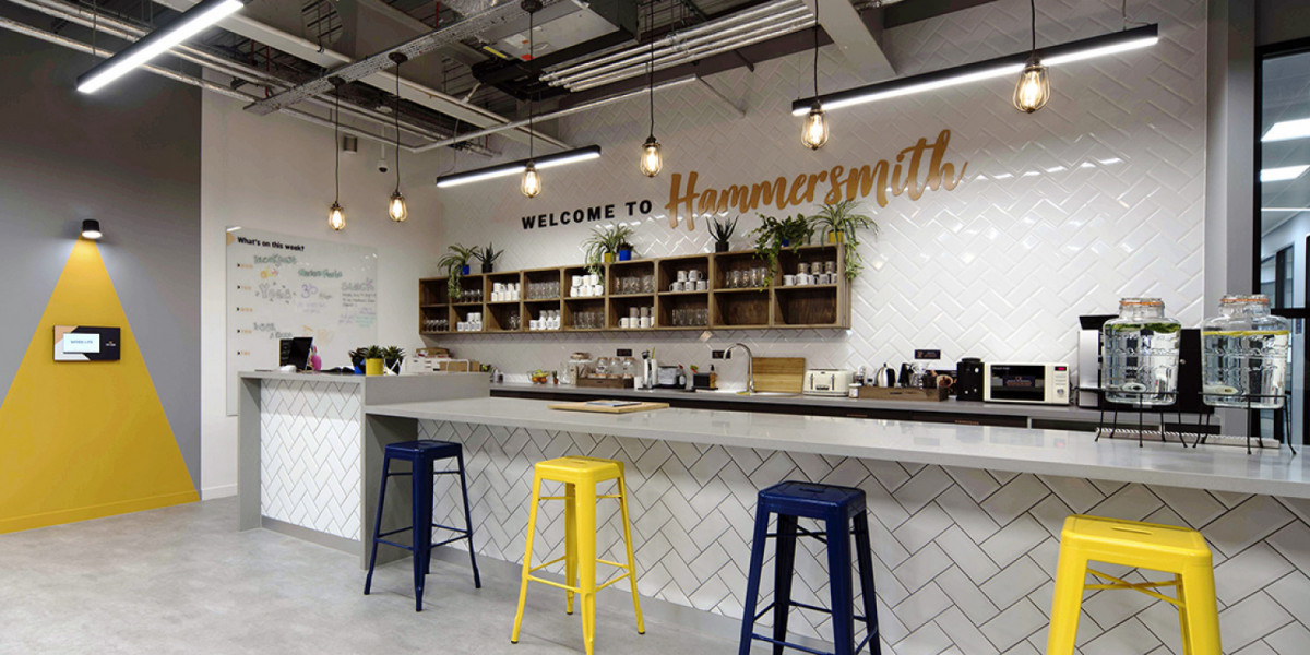 Reception area in Work.life Hammersmith