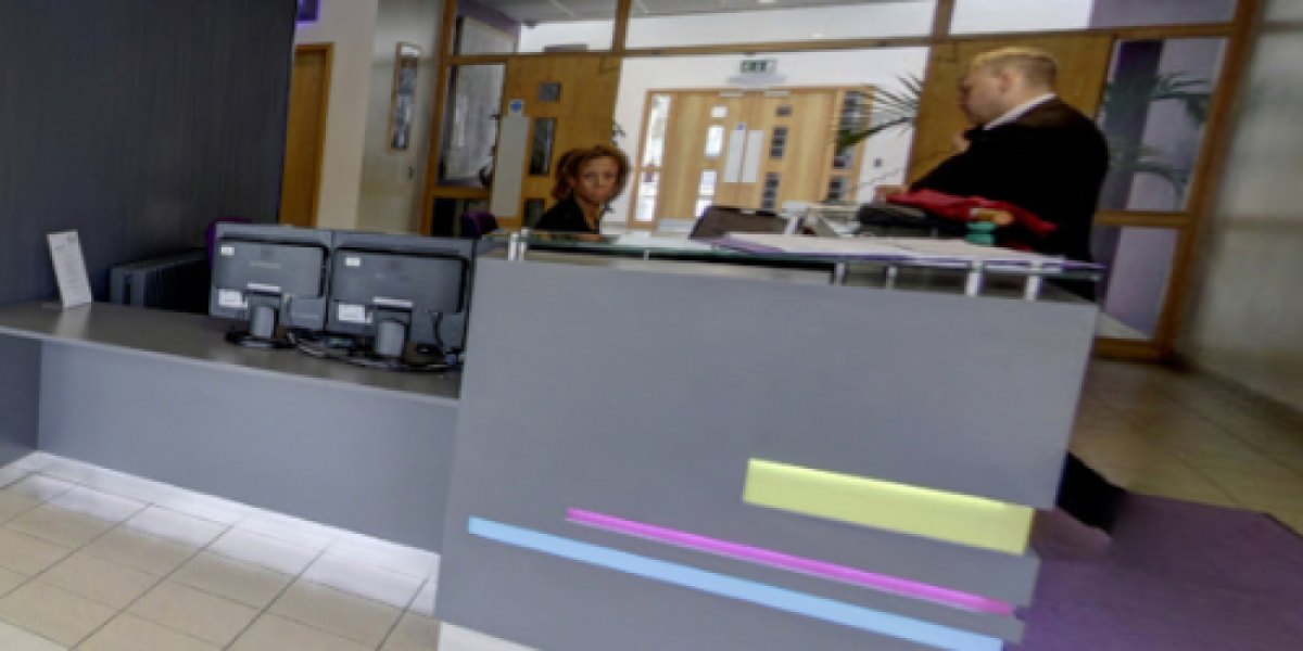 Manned Reception at Innovation Birmingham Campus