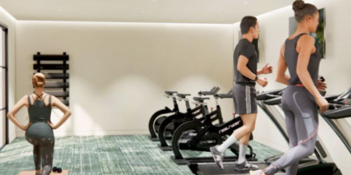 Onsite gym at Cornerblock
