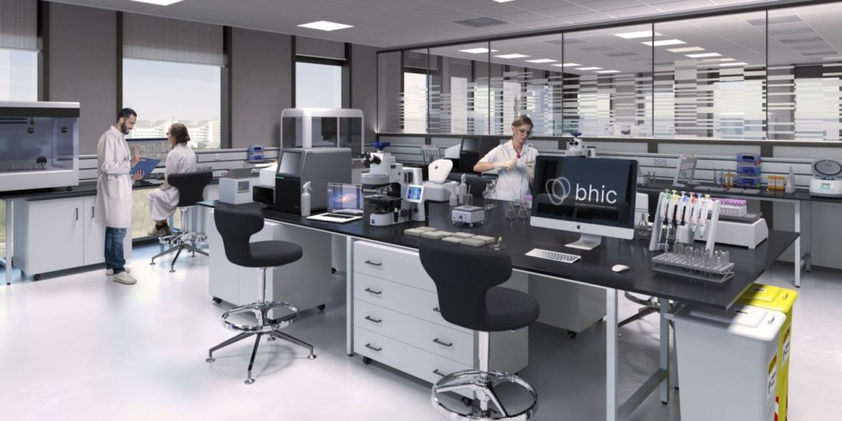 Lab space at Health Innovation Campus