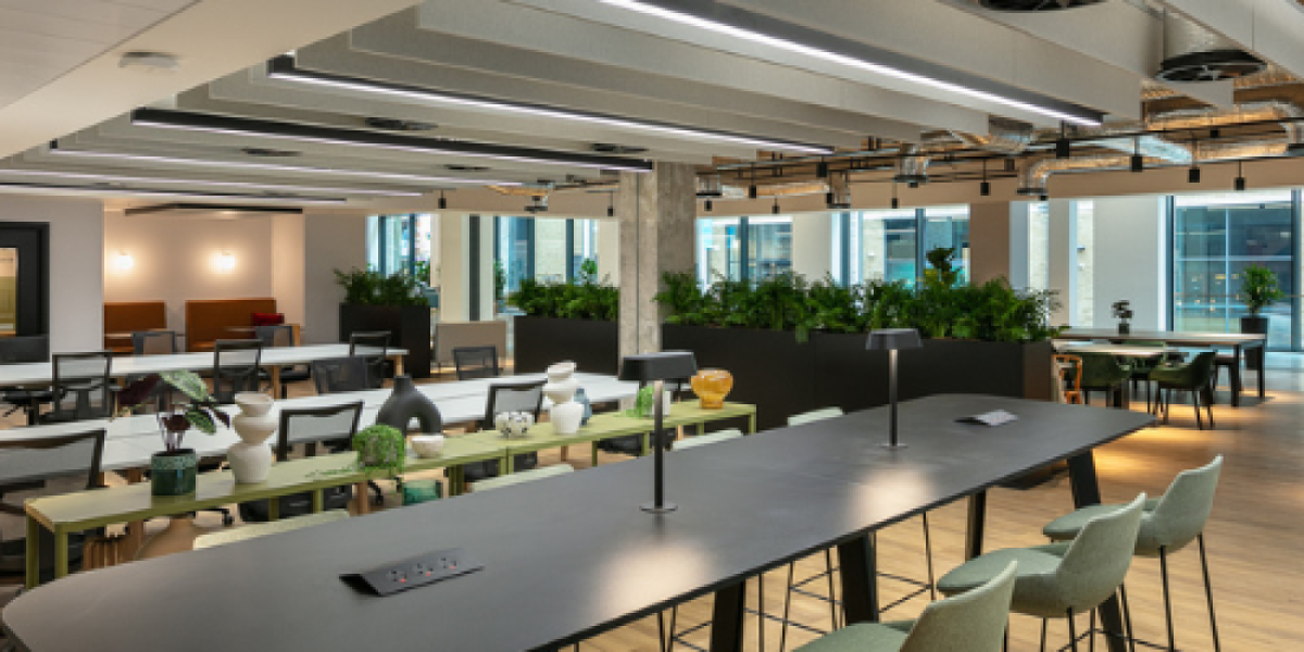 Working areas at Spacemade 10X Birmingham