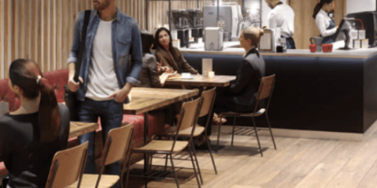 Onsite cafe at Cubo Glasglow