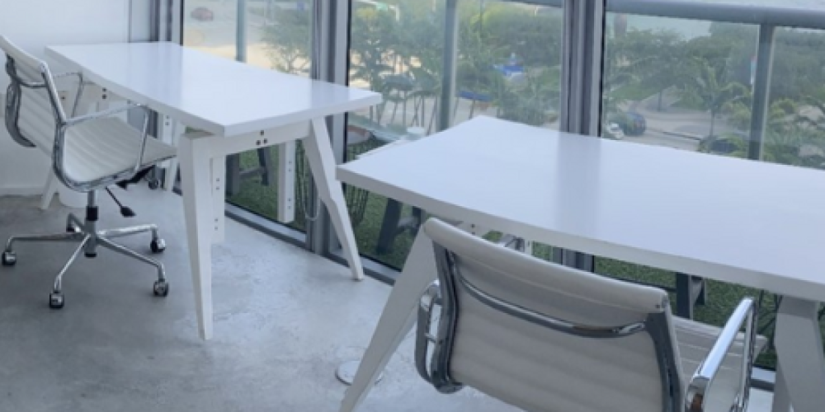 Desk space at Nimbler Spaces Miami