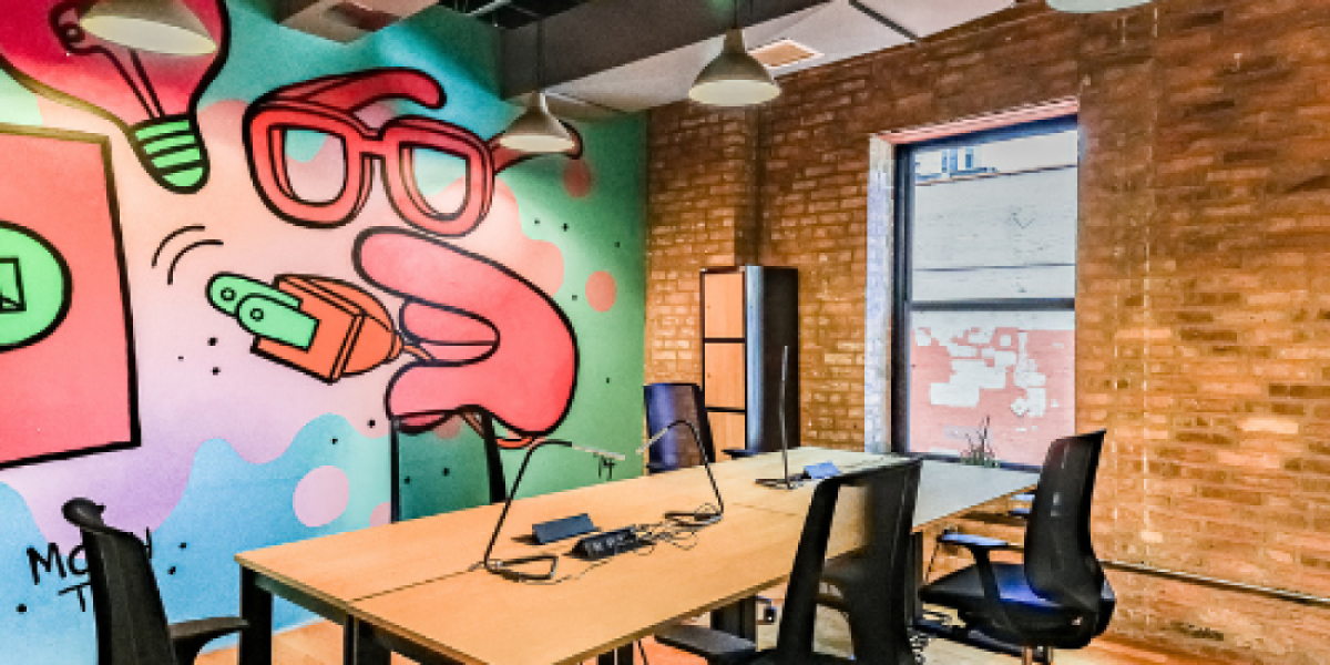 Workspace at Nimbler Space Chicago
