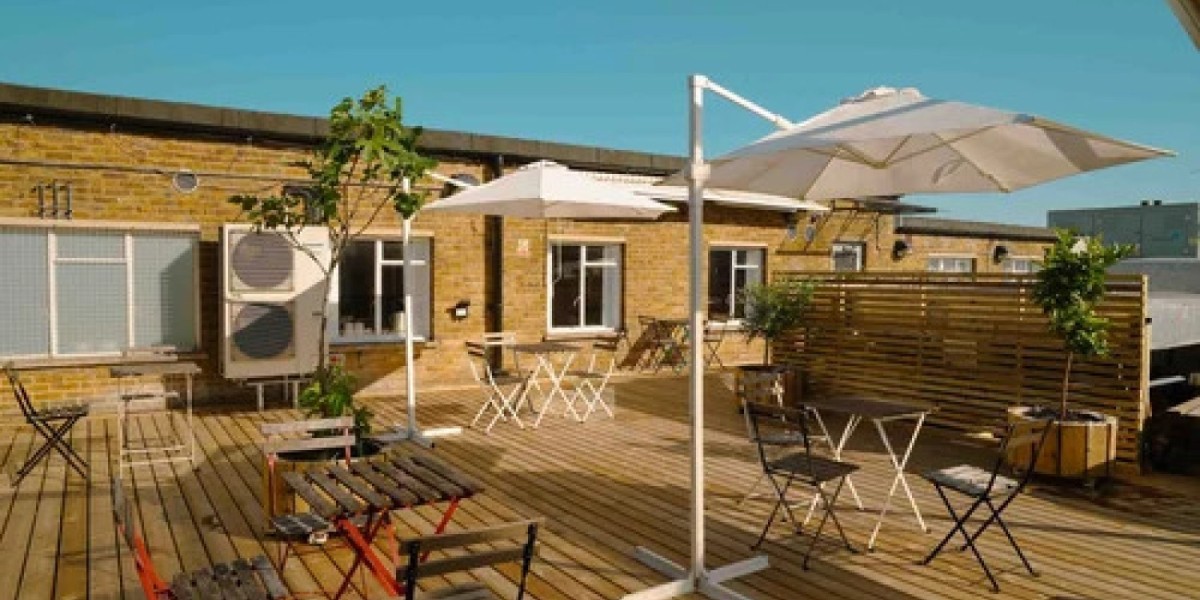 Rooftop terrace at Bespoke Spaces Archway