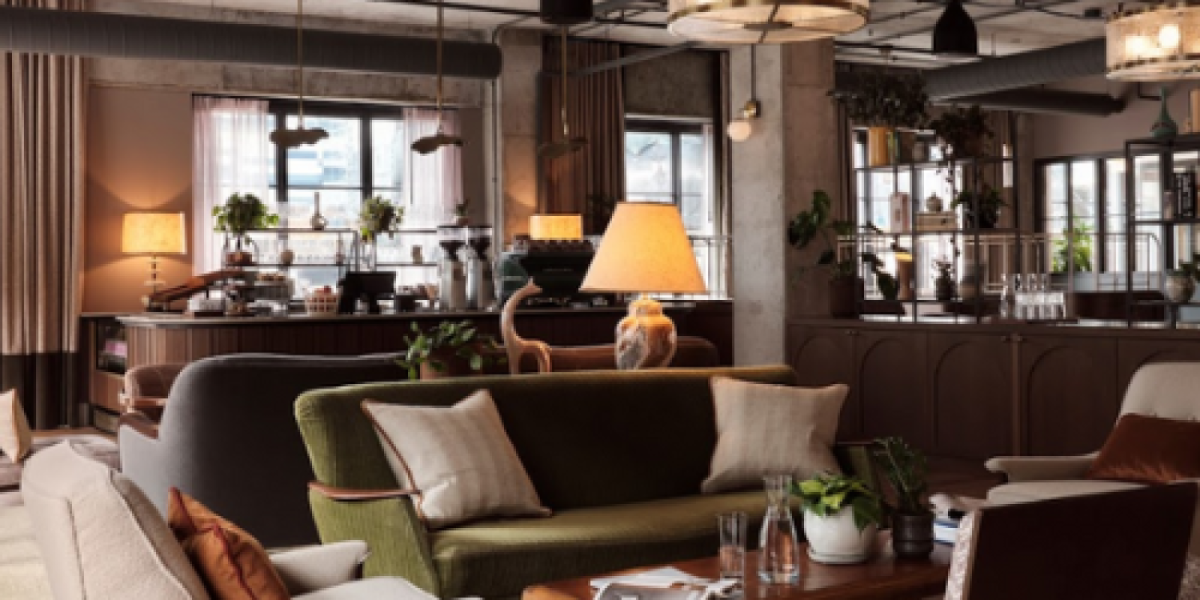 Lounge area at Working From Fulton Market