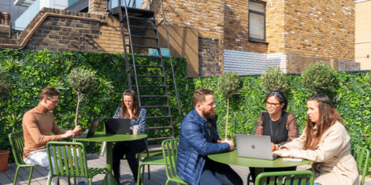 Outside space at The Boutique Workplace Company - 73 Watling St