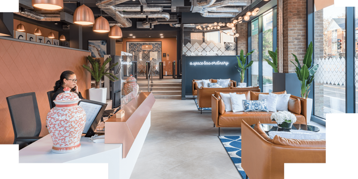 Manned reception at The Boutique Workplace Company – The Smith
