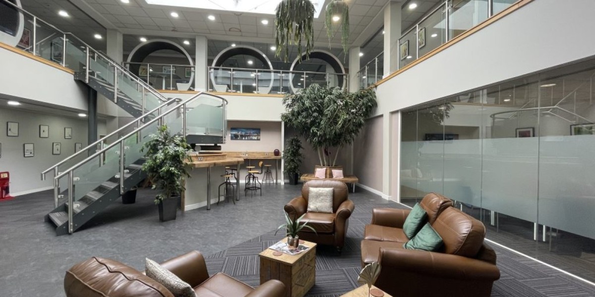 Lounge area at Citibase Birmingham Business Park