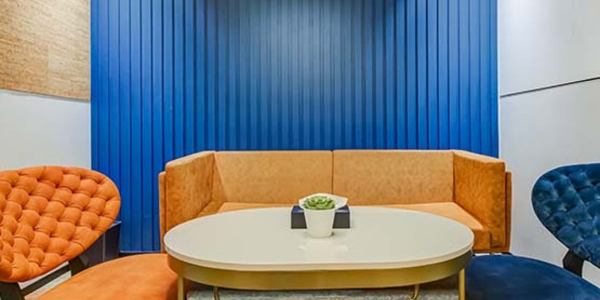 Lounge area at Awfis Raheja Mindspace