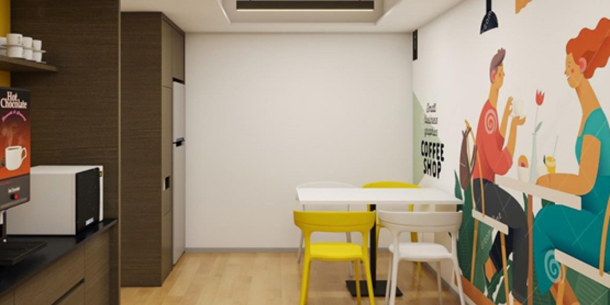 Cafeteria at Awfis The Estate Building