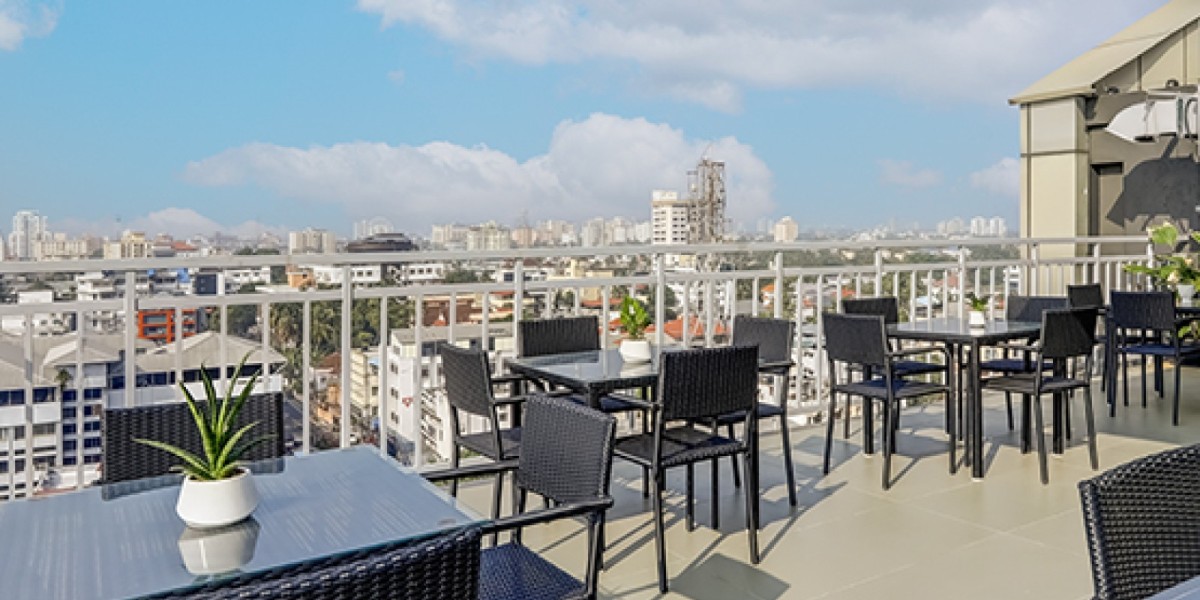 Rooftop terrace at Awfis MezMatrix