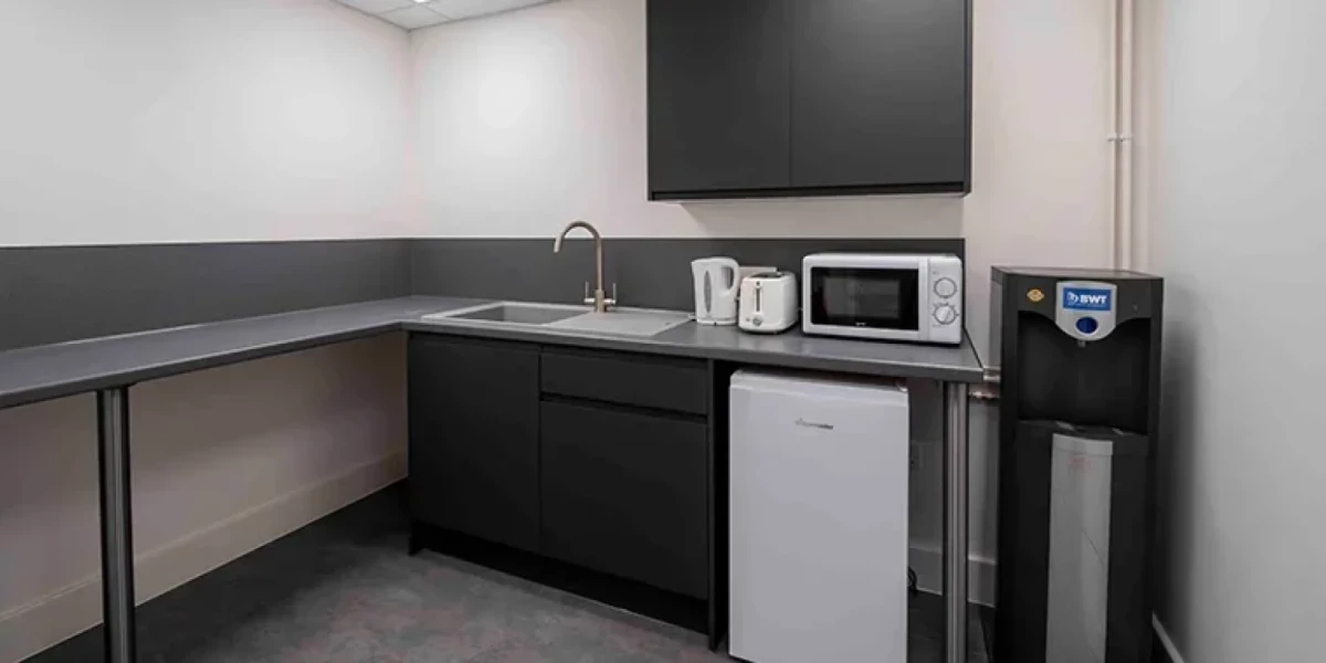 Kitchen space at Big Yellow Self Storage Kings Cross