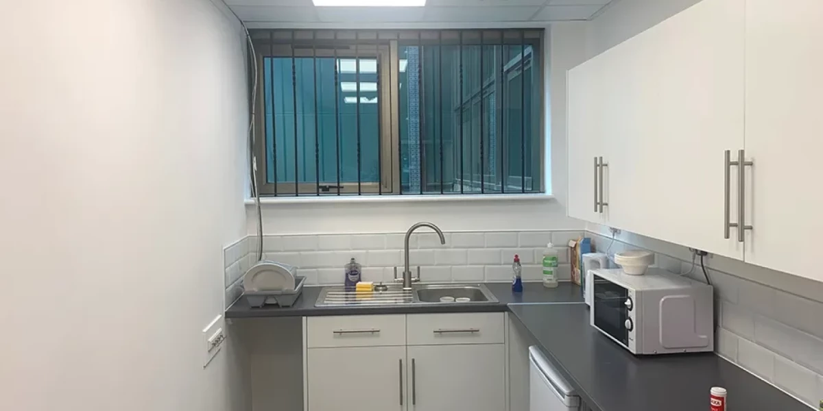 Kitchen space at Armadillo Self Storage Macclesfield