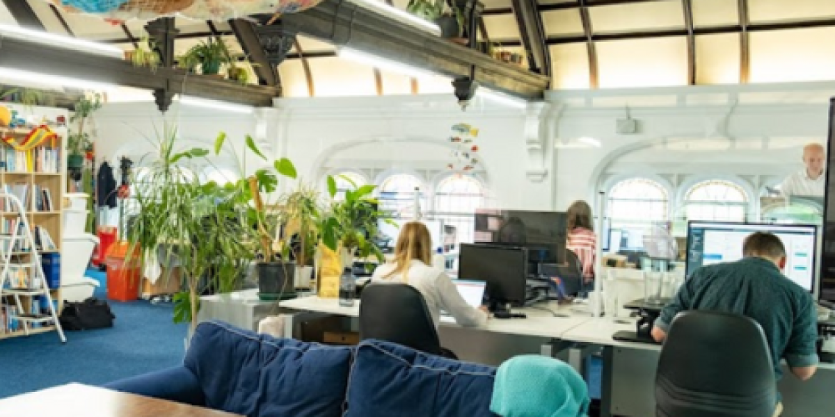 Working space at The Old Printworks
