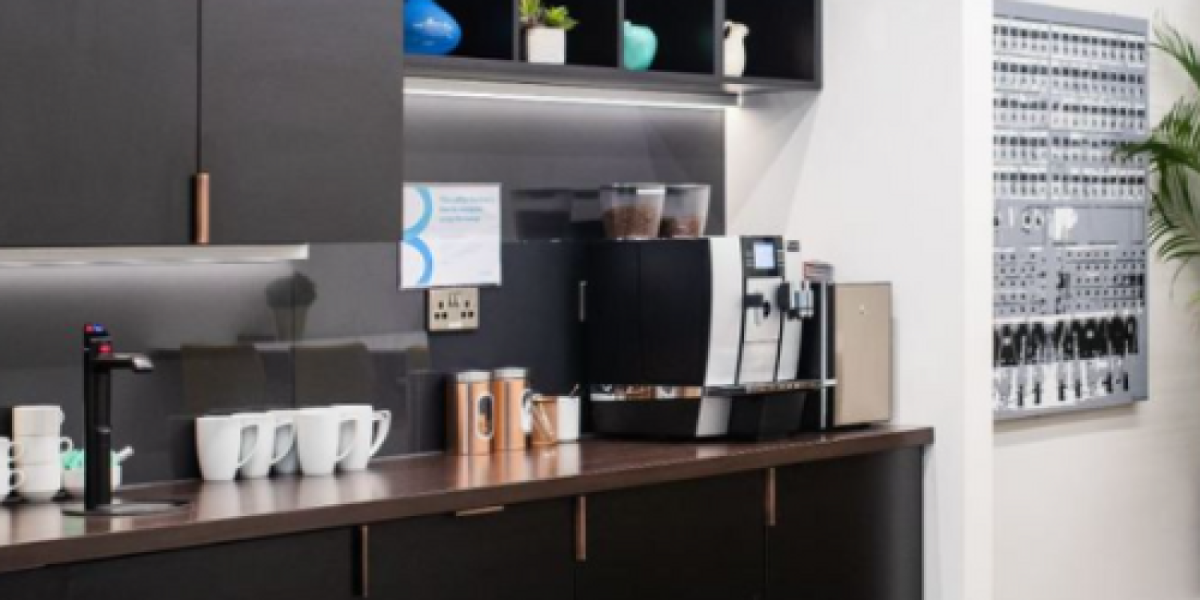 Kitchen and break out space at Bruntwood - The Exchange